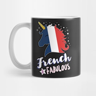 French & Fabulous Unicorn Mug